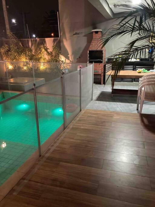 Casa Agradavel Com Piscina Ha 1 Quadra Da Praia. Bertioga Exterior foto